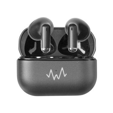 Wave Audio True Wireless Bluetooth Earbuds with Case Immersive Mini - Black